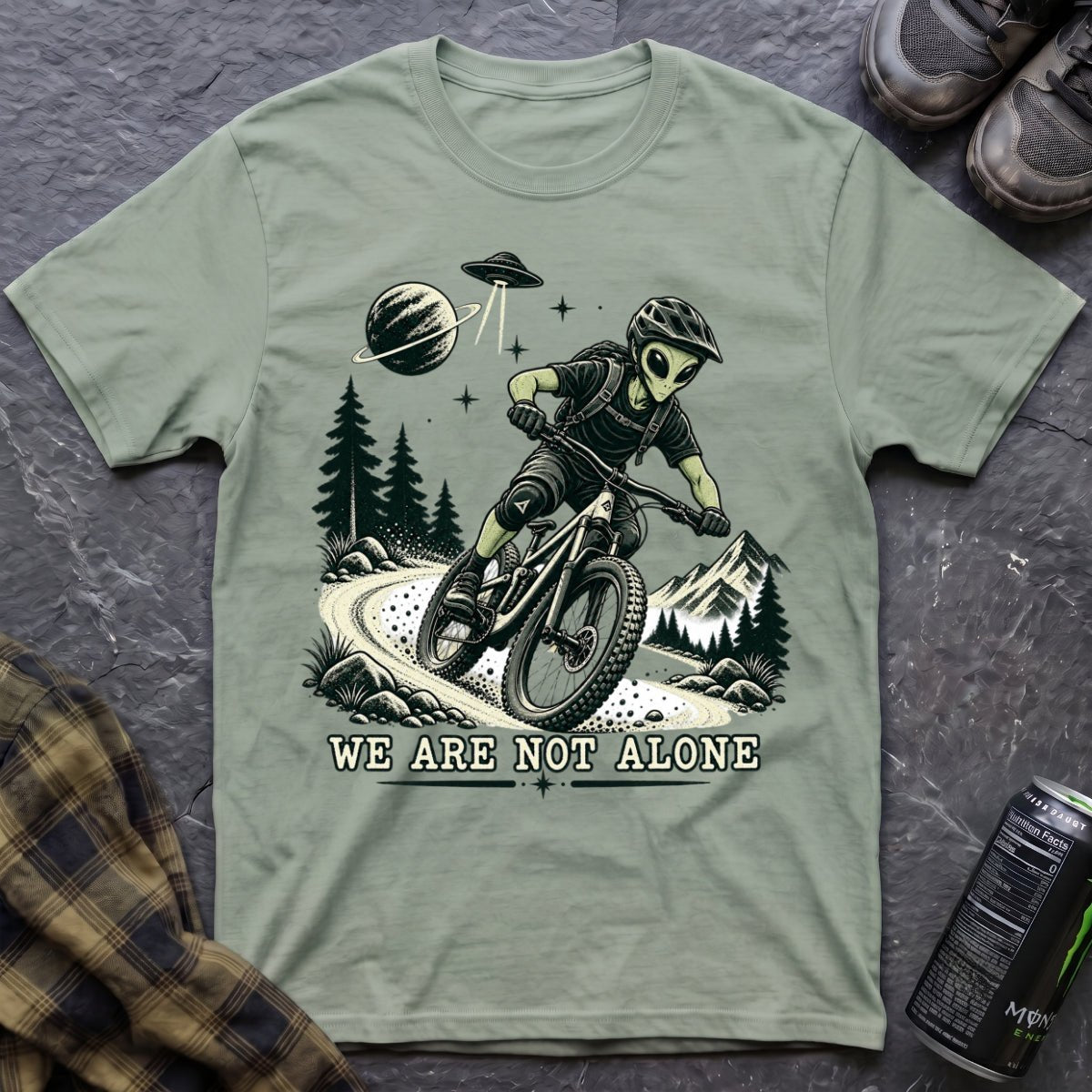 We Are Not Alone T-Shirt - AspenCrestOutdoors