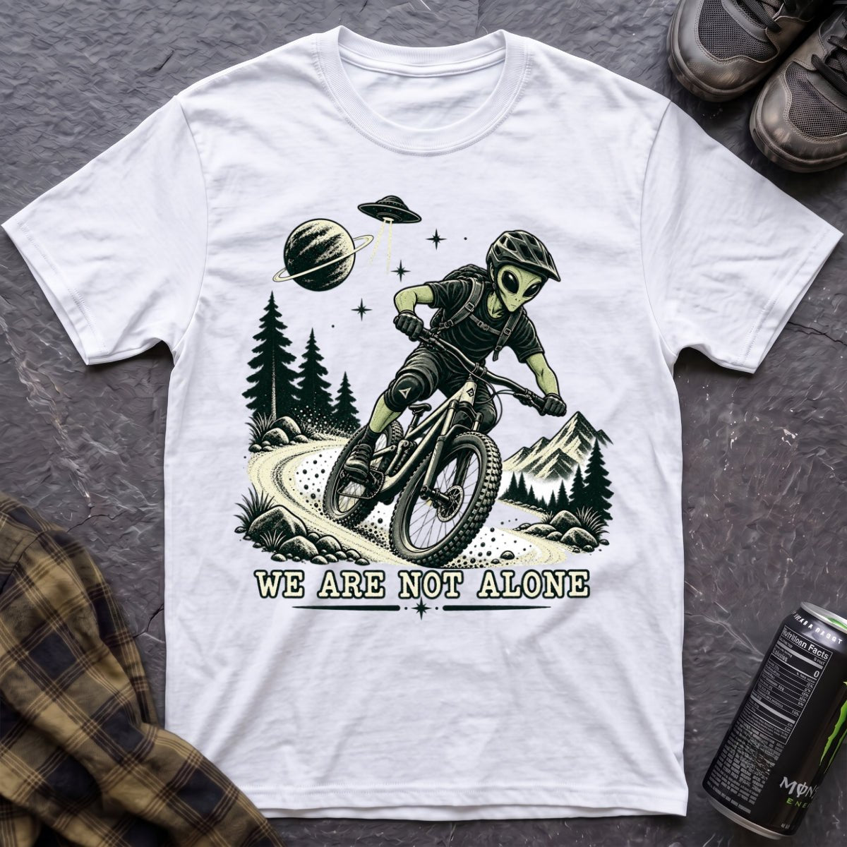 We Are Not Alone T-Shirt - AspenCrestOutdoors