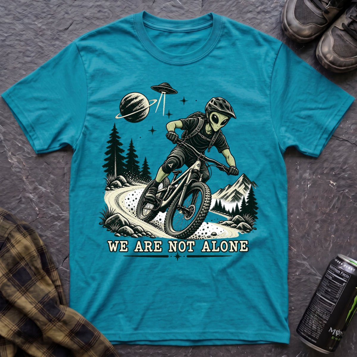 We Are Not Alone T-Shirt - AspenCrestOutdoors