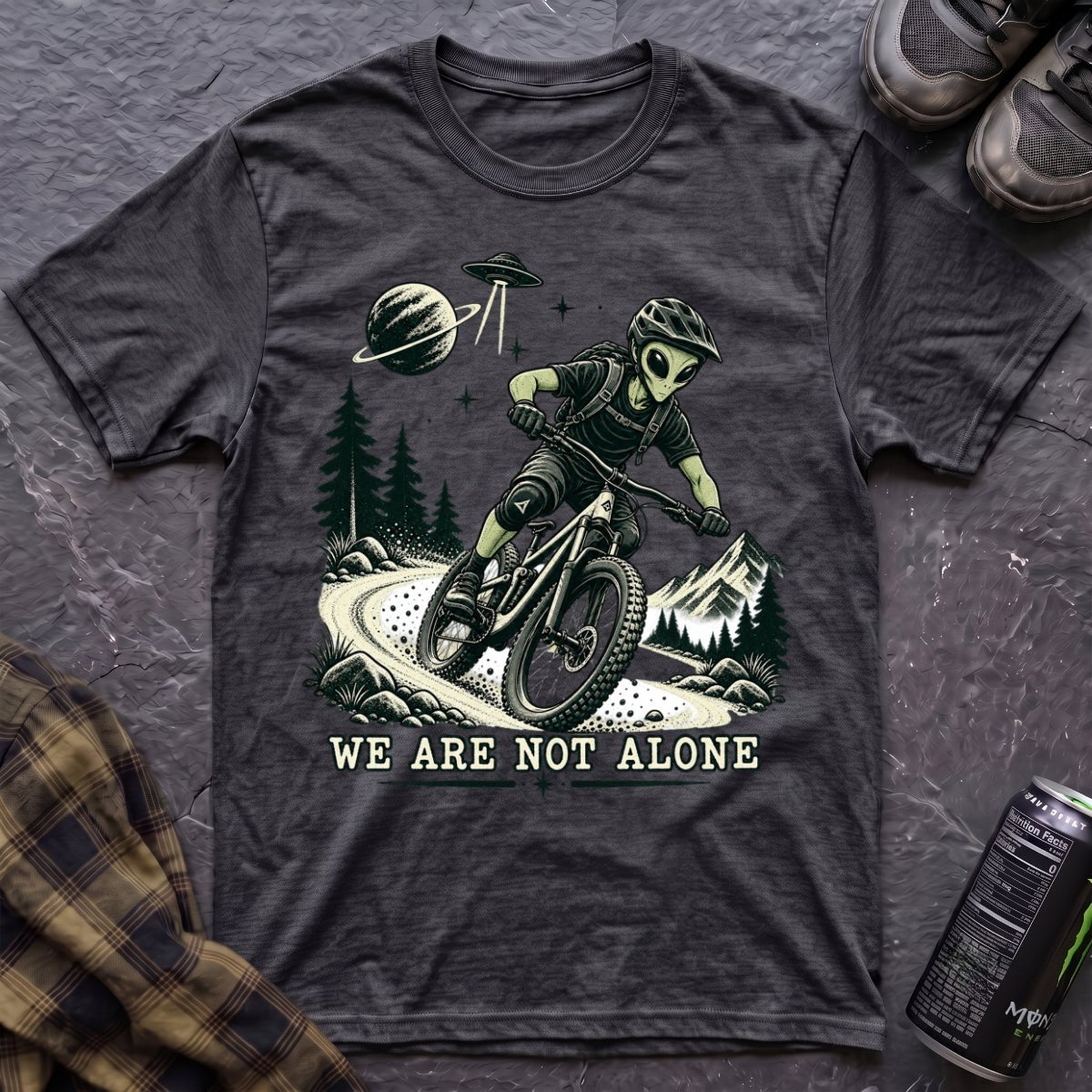 We Are Not Alone T-Shirt - AspenCrestOutdoors