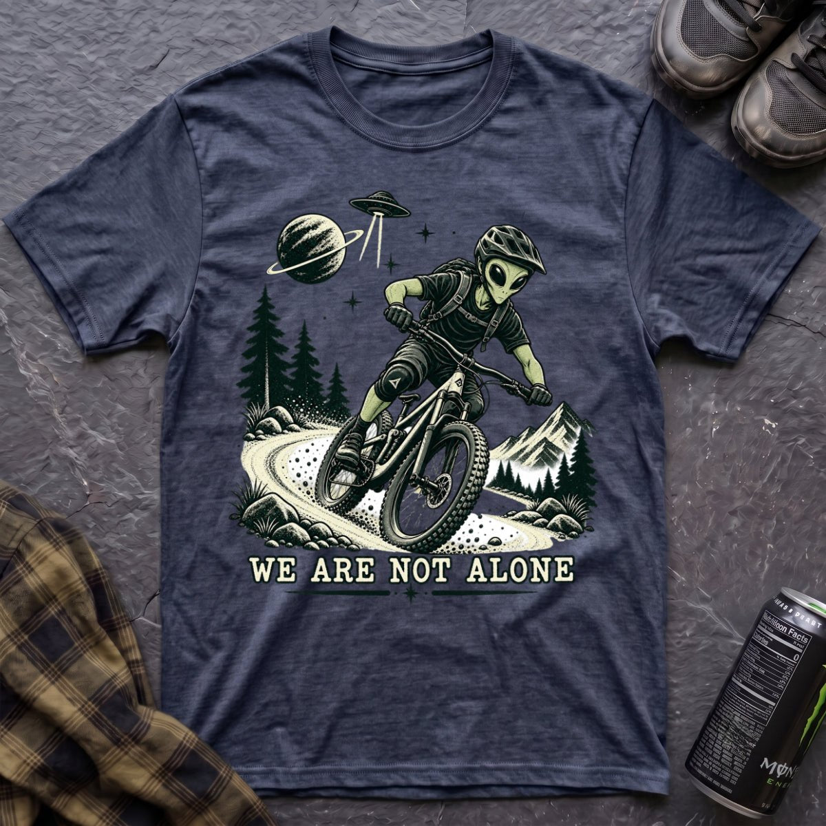 We Are Not Alone T-Shirt - AspenCrestOutdoors