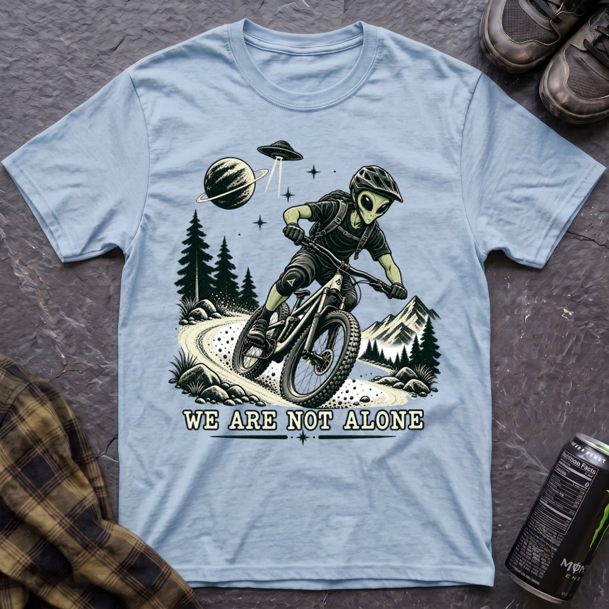 We Are Not Alone T-Shirt - AspenCrestOutdoors