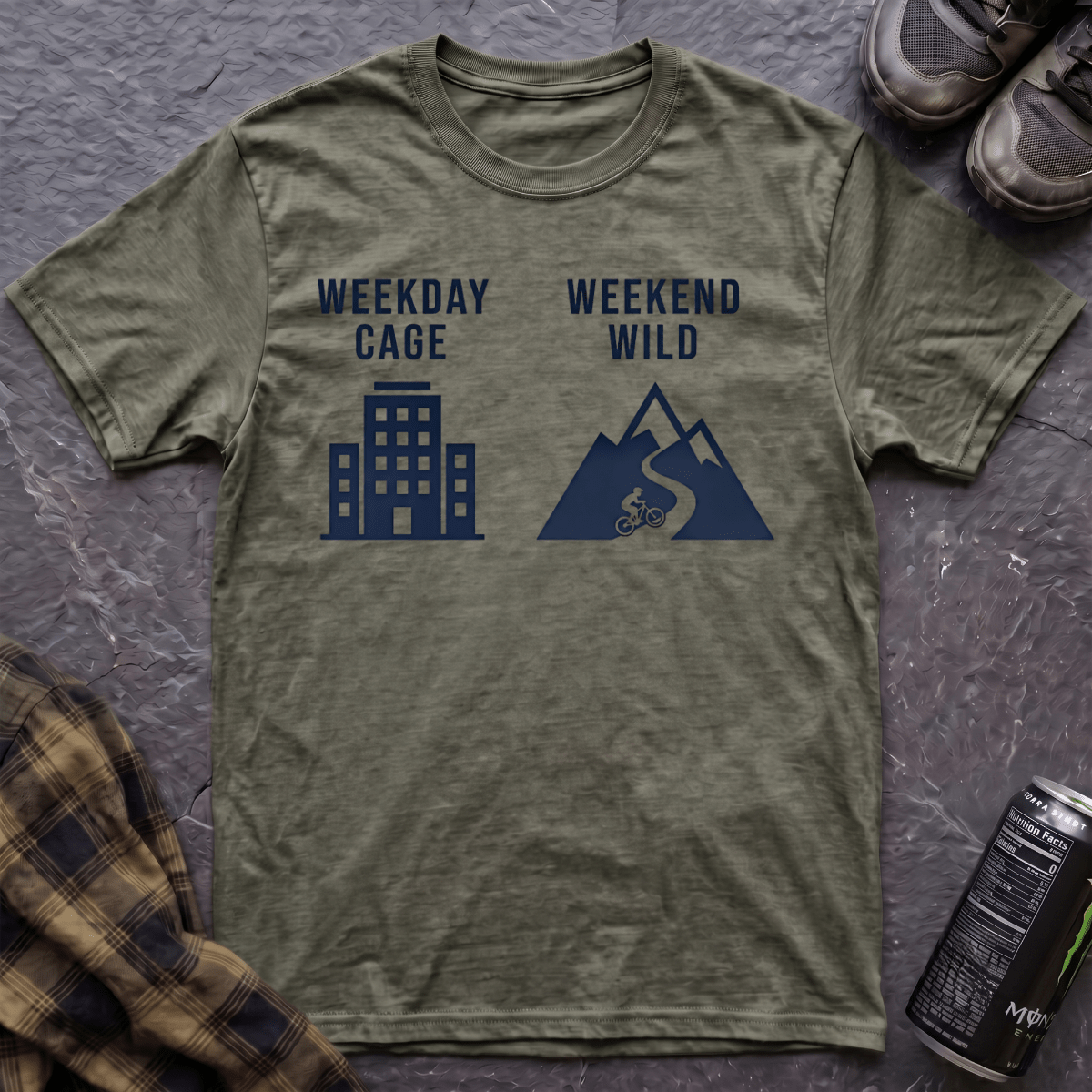 Weekday Cage Weekend Wild T-Shirt - AspenCrestOutdoors
