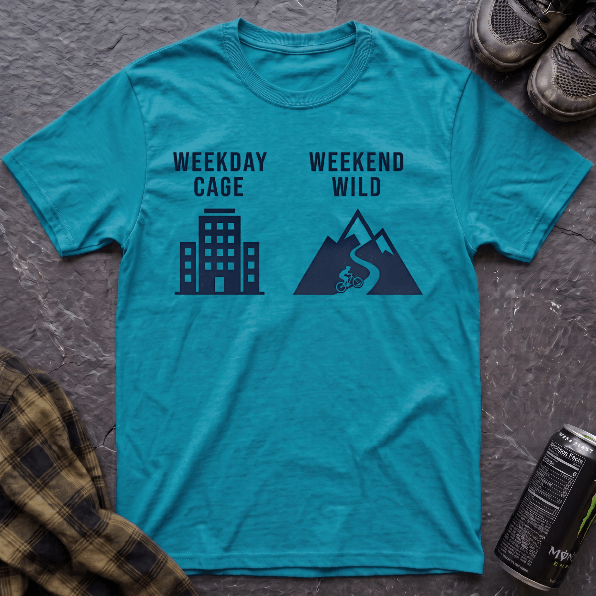Weekday Cage Weekend Wild T-Shirt - AspenCrestOutdoors