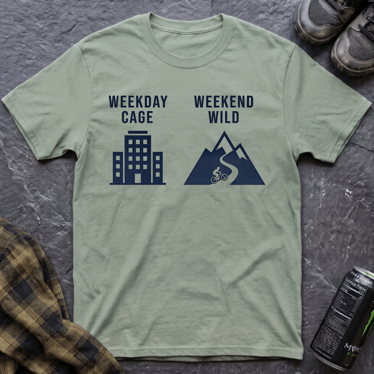 Weekday Cage Weekend Wild T-Shirt - AspenCrestOutdoors