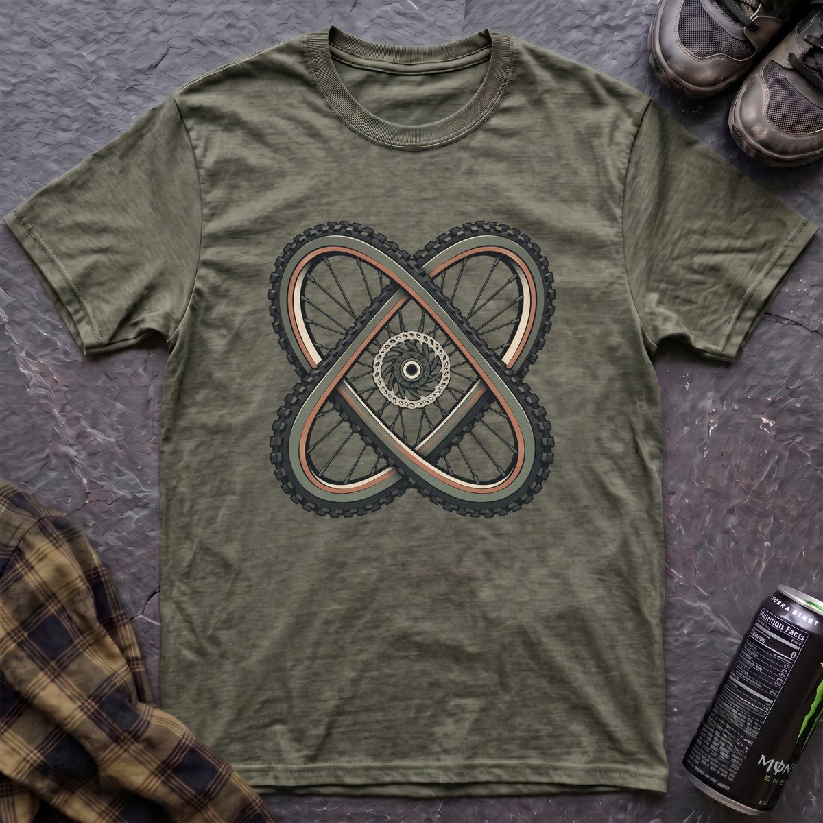 Wheel Illusion T-Shirt - AspenCrestOutdoors