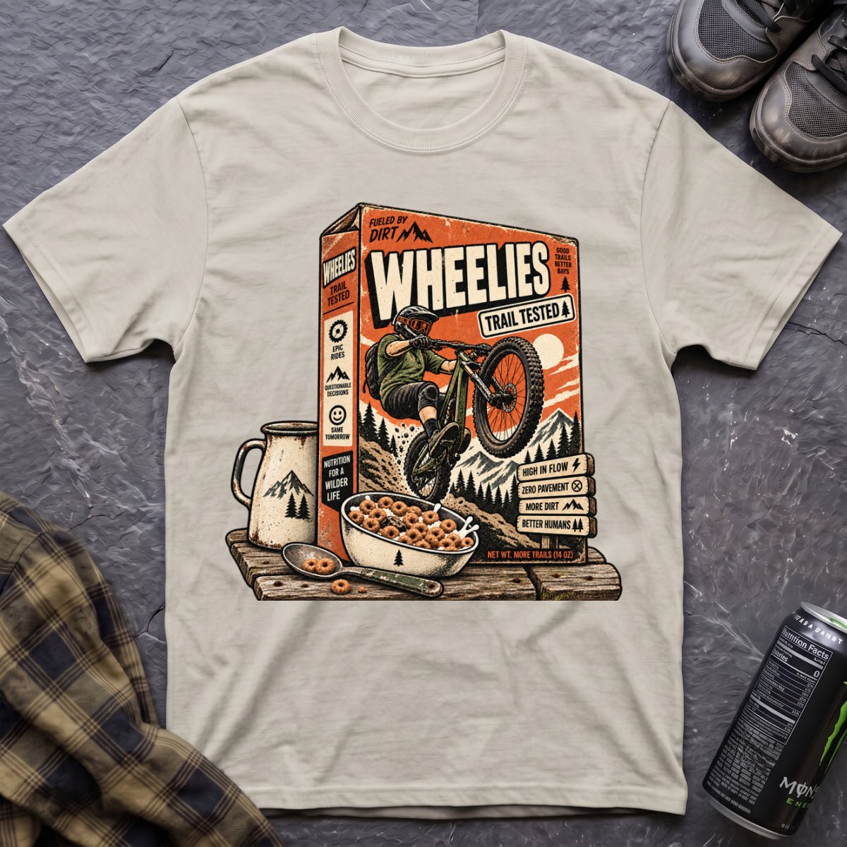 Wheelies T-Shirt - AspenCrestOutdoors