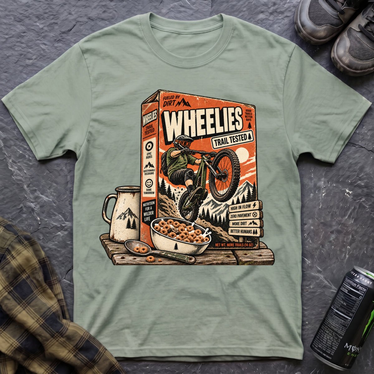 Wheelies T-Shirt - AspenCrestOutdoors