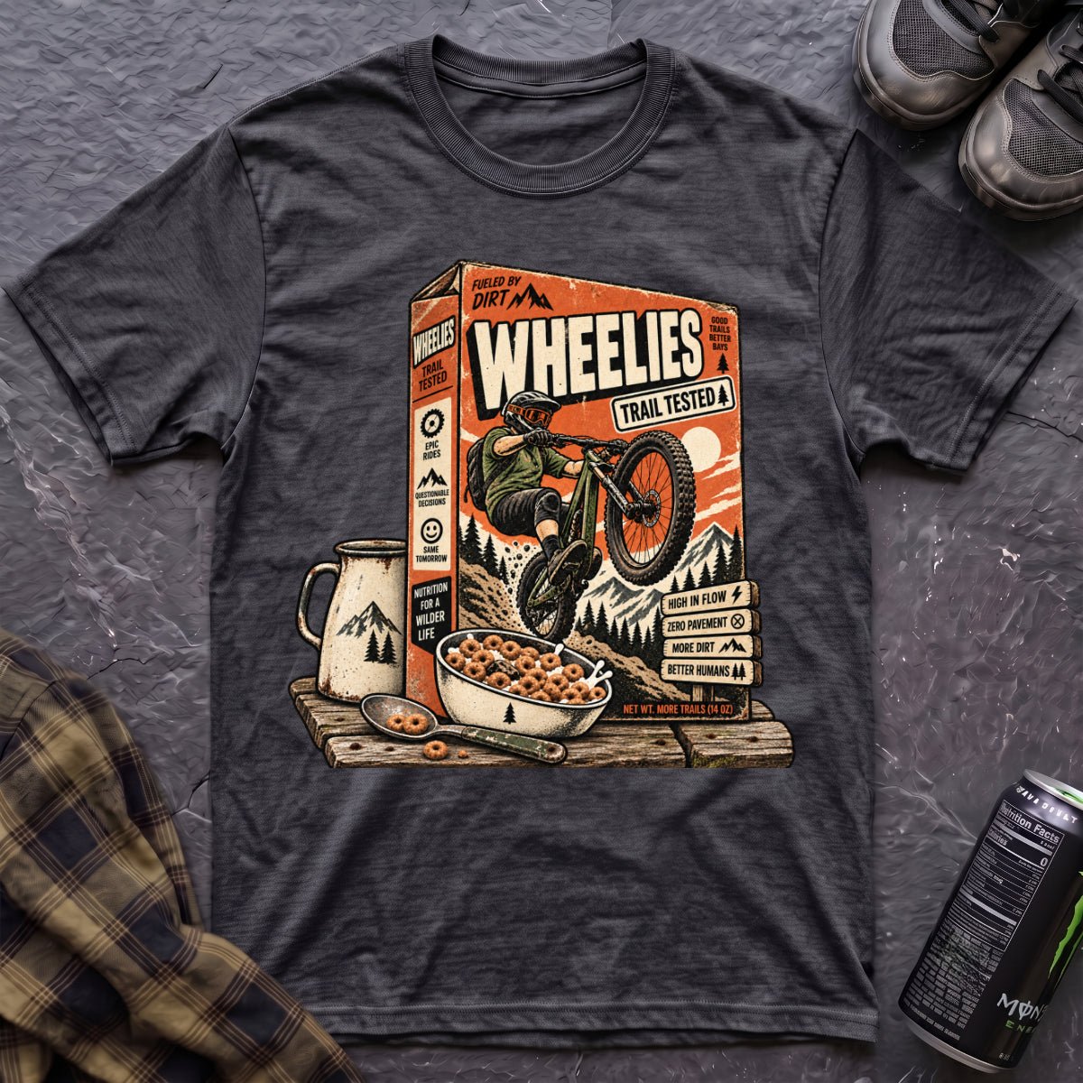 Wheelies T-Shirt - AspenCrestOutdoors
