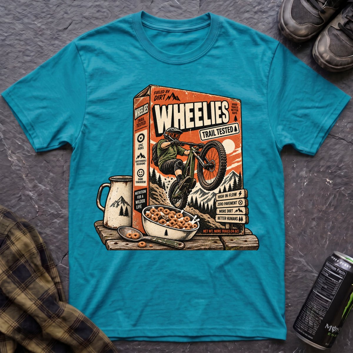 Wheelies T-Shirt - AspenCrestOutdoors