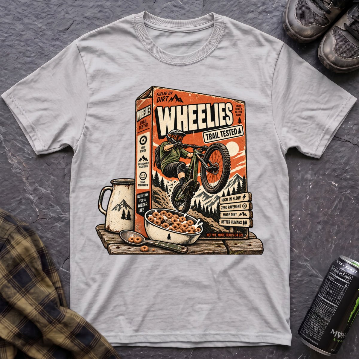 Wheelies T-Shirt - AspenCrestOutdoors