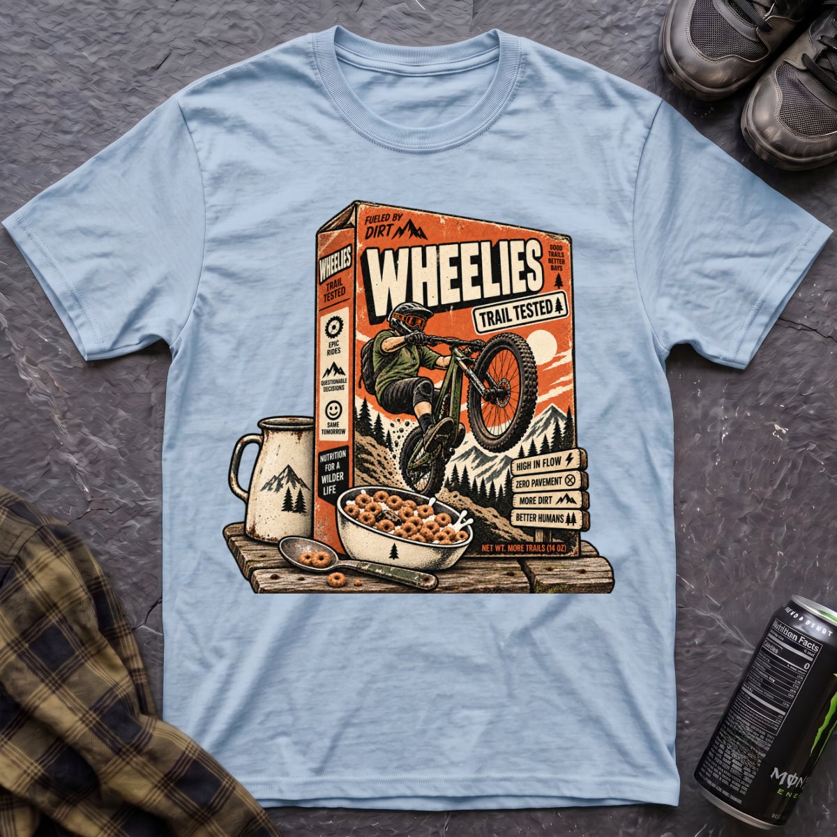 Wheelies T-Shirt - AspenCrestOutdoors