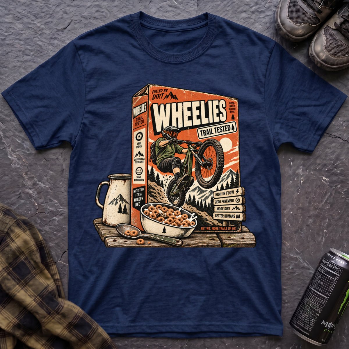 Wheelies T-Shirt - AspenCrestOutdoors