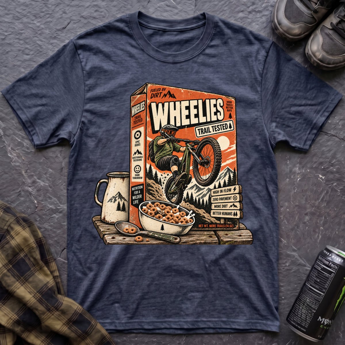 Wheelies T-Shirt - AspenCrestOutdoors