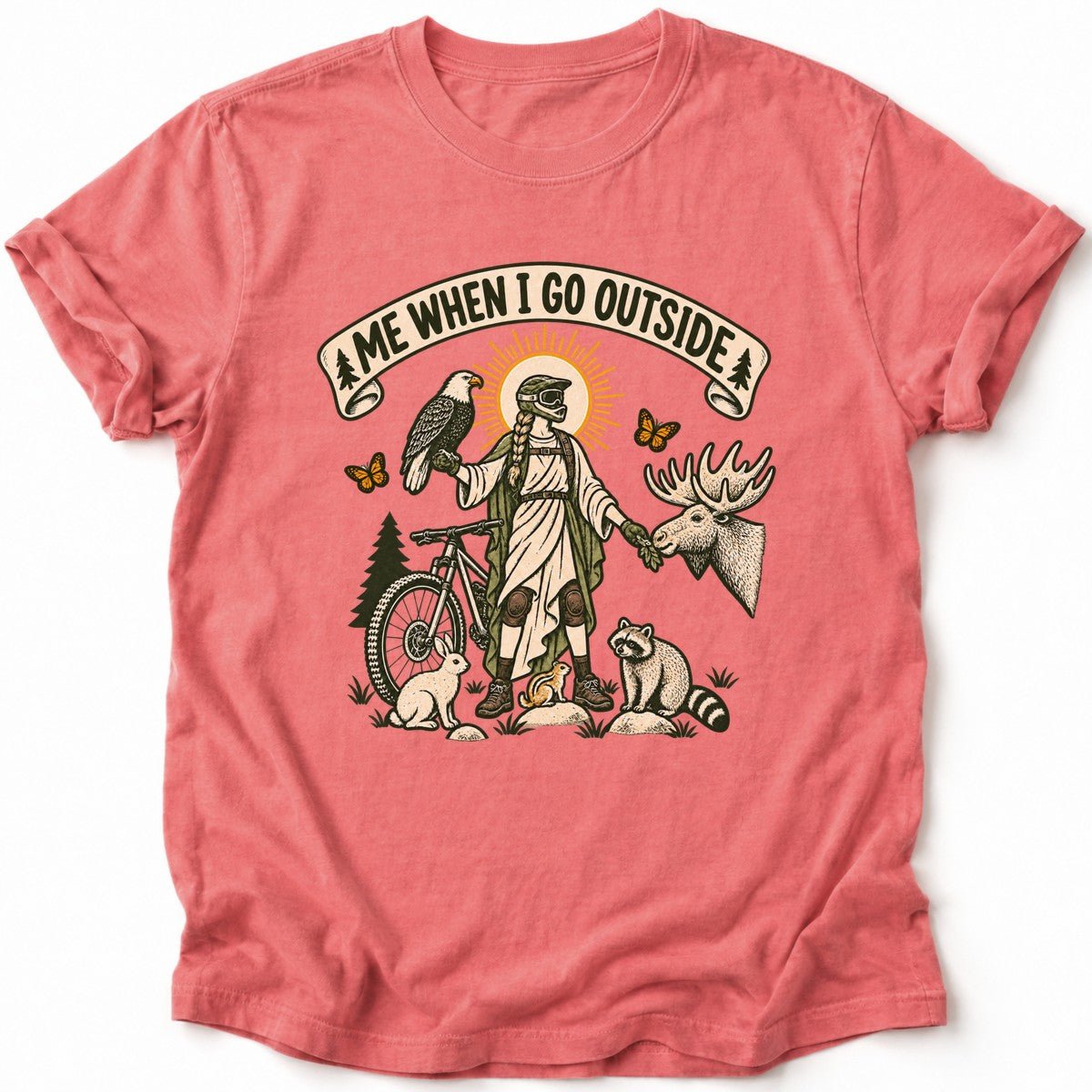 When I Go Outside T-Shirt - AspenCrestOutdoors