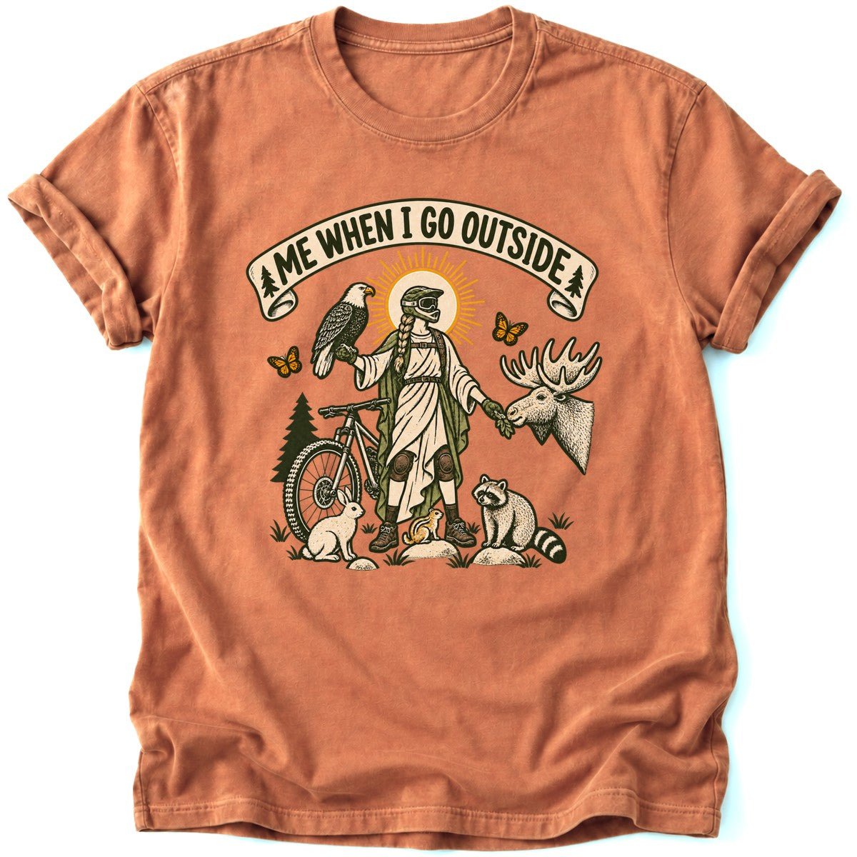 When I Go Outside T-Shirt - AspenCrestOutdoors