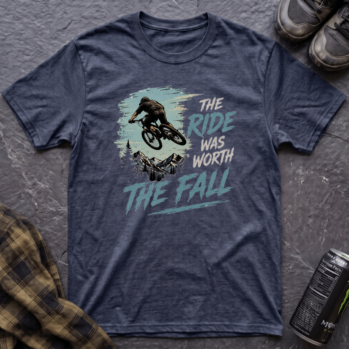 Worth The Fall T-Shirt - AspenCrestOutdoors