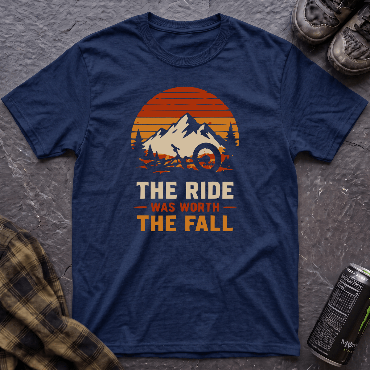 Worth The Fall T-Shirt - AspenCrestOutdoors