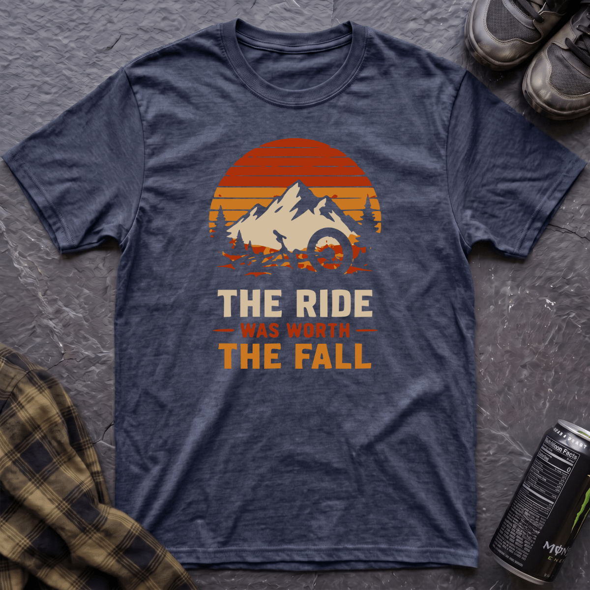 Worth The Fall T-Shirt - AspenCrestOutdoors