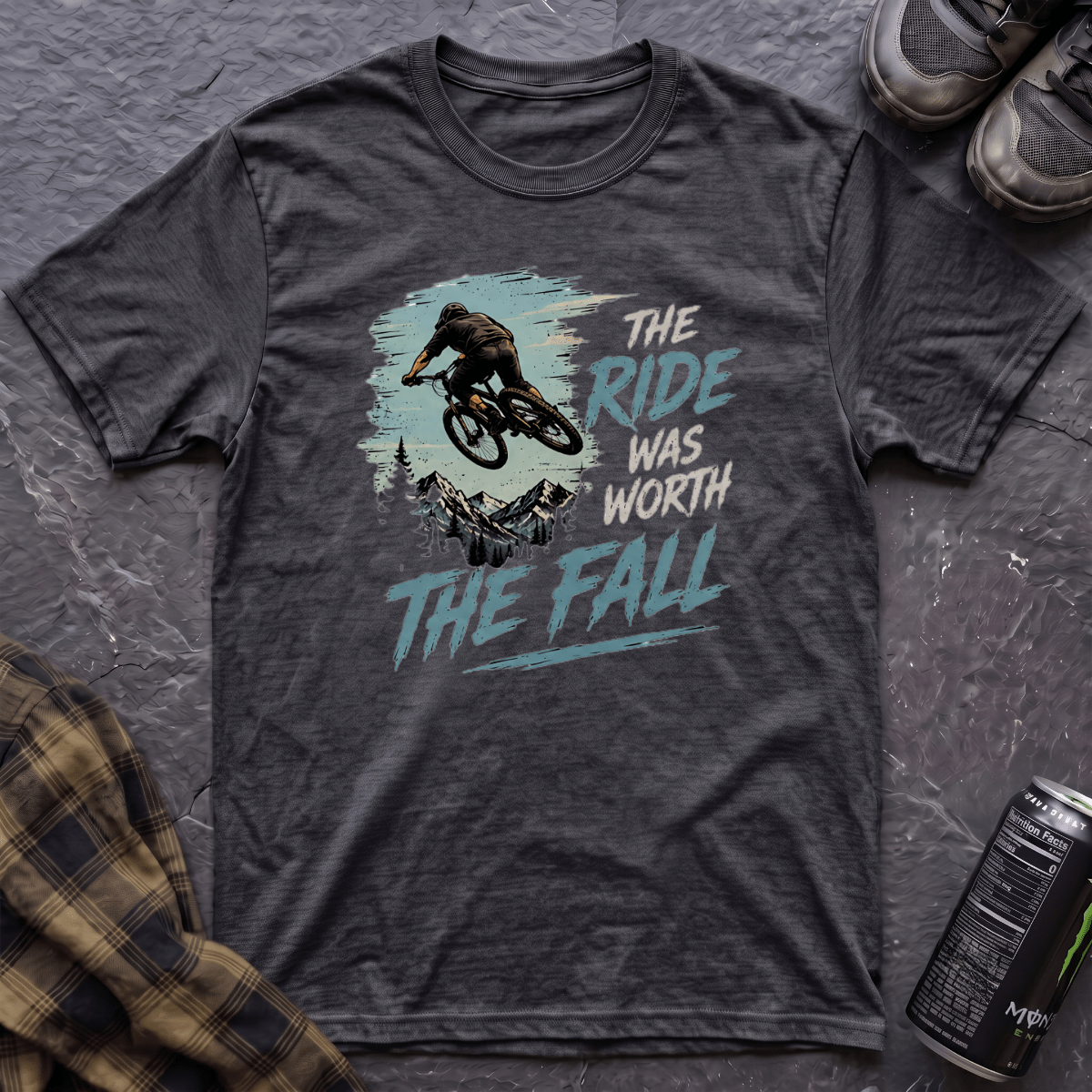 Worth The Fall T-Shirt - AspenCrestOutdoors