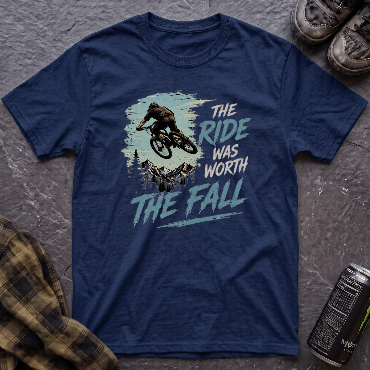 Worth The Fall T-Shirt - AspenCrestOutdoors