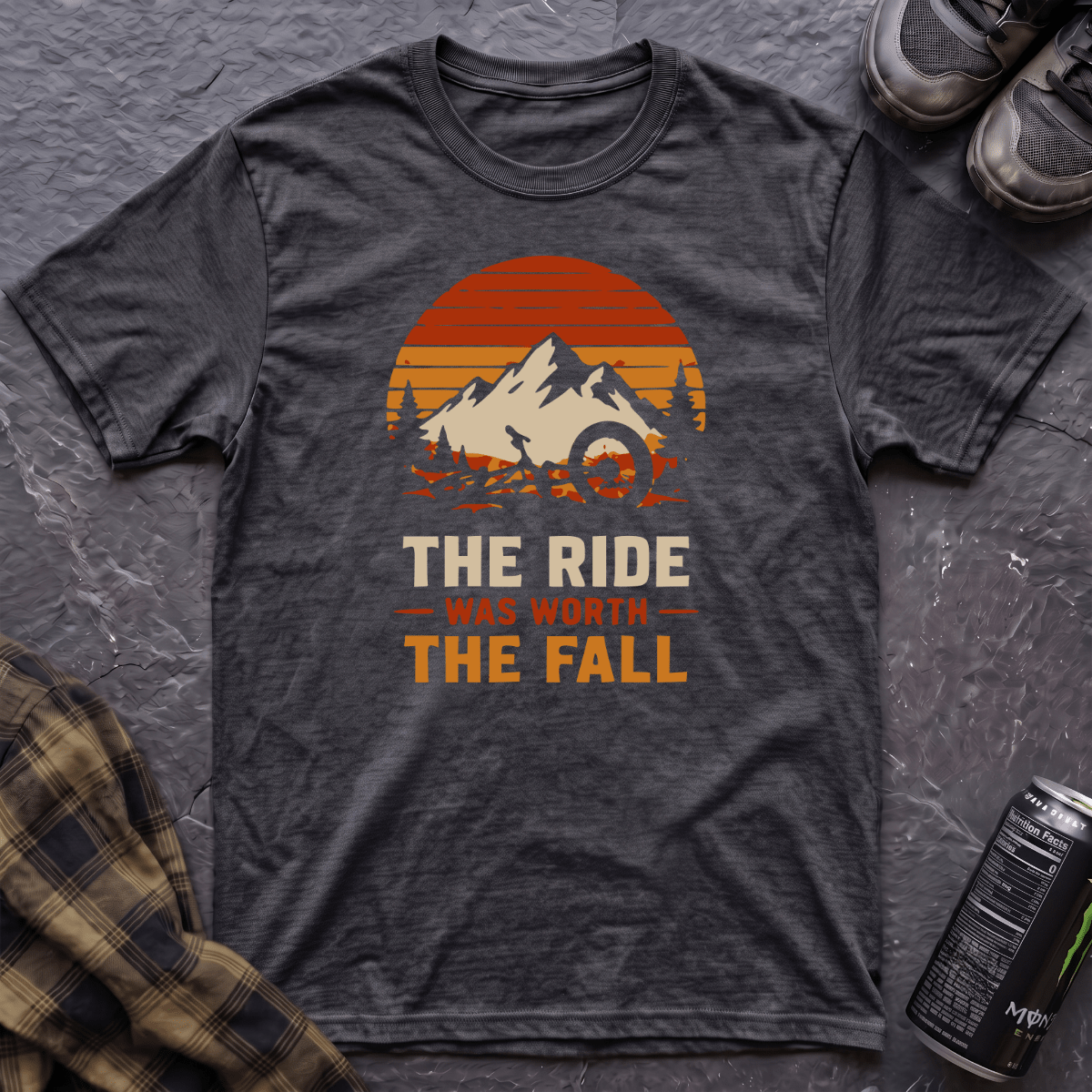 Worth The Fall T-Shirt - AspenCrestOutdoors