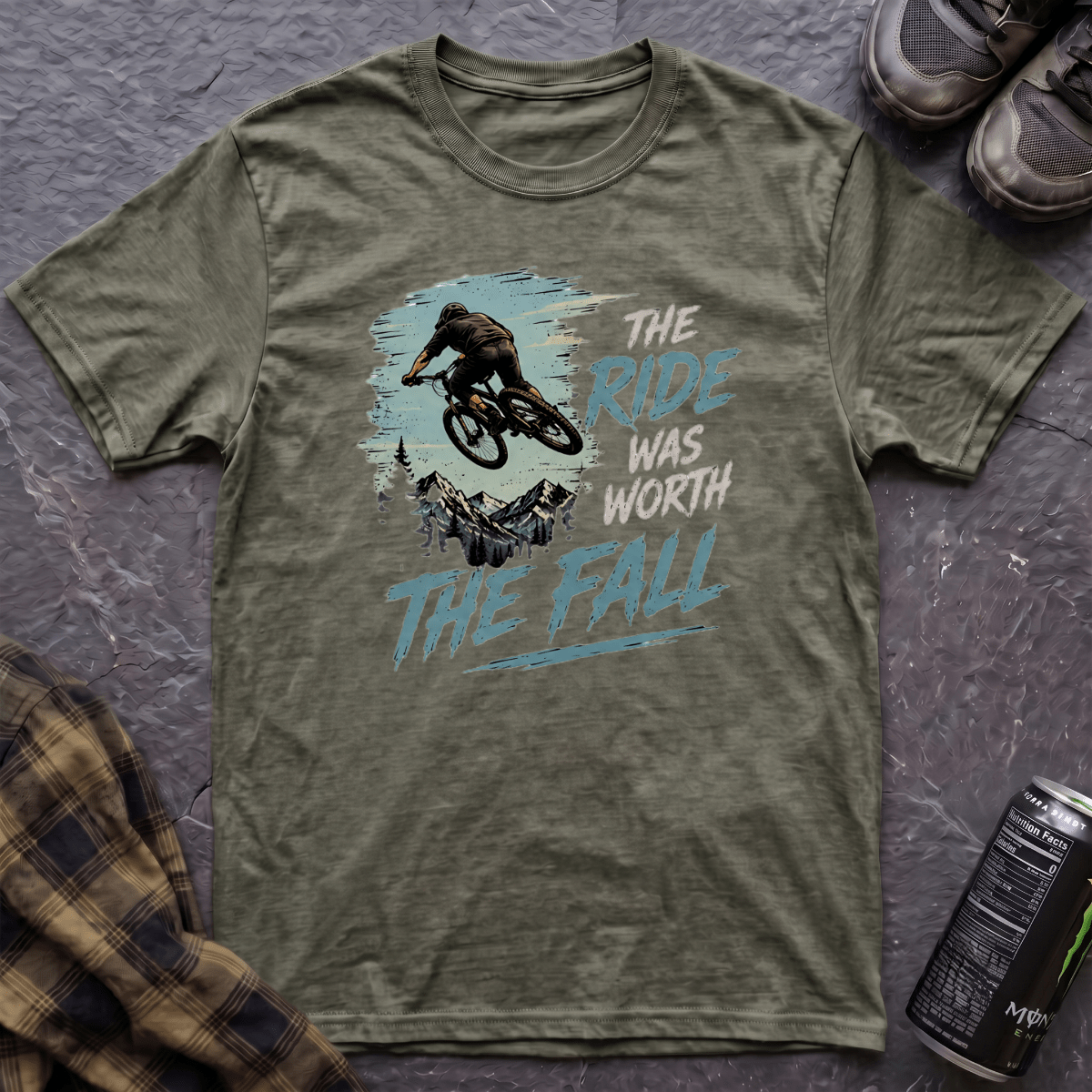Worth The Fall T-Shirt - AspenCrestOutdoors