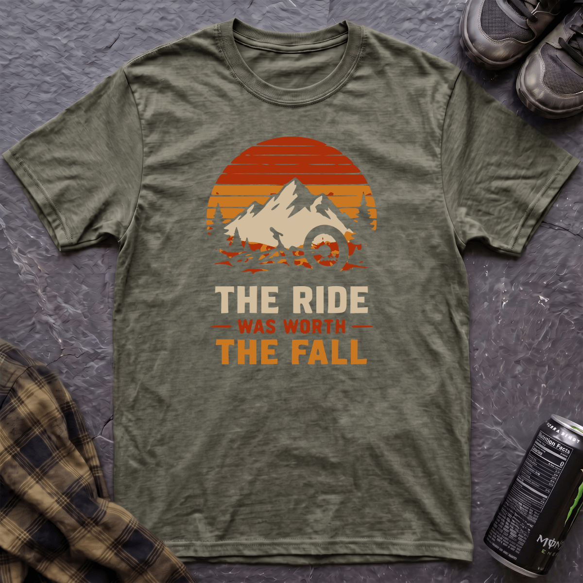 Worth The Fall T-Shirt - AspenCrestOutdoors
